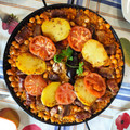 El cooksnap de Raul_K cuando hizo Arroz al Horno (para vaciar congelador).