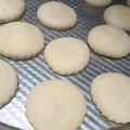 El cooksnap de Erica Salasevicius cuando hizo Alfajores de maicena.
