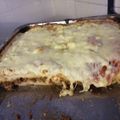 El cooksnap de juan andres cuando hizo Pizza rellena con carne picada.
