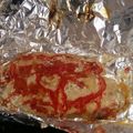 El cooksnap de Carol Guerra cuando hizo Filete de pescado con morrón.