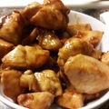 El cooksnap de Miriam Valente 🌺 cuando hizo Pollo Teriyaki en cama de Vegetales.