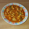 El cooksnap de Jose cuando hizo Olla gitana con garbanzos de bote.