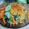 Cooksnap dari Nani Setiati untuk resep Urap Ijo + Rebon Goreng