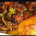  Chef Richa pathak. का कुकस्नैप जब उन्होंने शिमला मिर्च आलू की सब्जी (shimla mirch aloo ki sabzi recipe in Hindi) बनाया था।