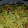 El cooksnap de Pat cuando hizo Cuscús con pollo.