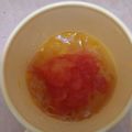 Cooksnap dari Bunda Zafran untuk resep Puree Labu Tomat (MPAsi)