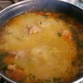El cooksnap de Maira Armijos cuando hizo Sopa de arroz de cebada.