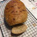 Ferencné Szekeres Cooksnap-ja, amikor elkészítette a(z) Dagasztás nélküli kenyér receptet.