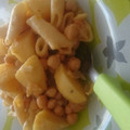 El cooksnap de Pilar Aganzo Fraguas cuando hizo Garbanzos con macarrones.
