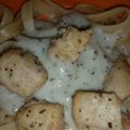 Nikki Retzlaff's cooksnap of when they made No Cream EASY Fettuccine Alfredo DELICIOUS!.