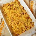 Cocina Latina 's cooksnap of when they made Zwetschgen-Apfel-Crumble.
