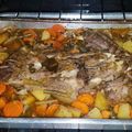 El cooksnap de Erick Camacho cuando hizo Pierna de cordero al horno con guarnición de papas.