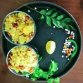 Richa Vardhan's cooksnap of when they made Maharashtrian style sabudana usad.