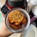 Cooksnap của Dương Hồng Thùy Dương khi họ làm theo món Bánh yến mạch khoai lang tím