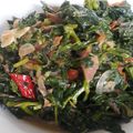 Cooksnap dari Mey's Cila untuk resep Tumis daun singkong ikan peda