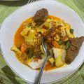 Cooksnap dari Dian Masdulhaq untuk resep Sayur ketupat/lontong tetelan sapi idul adha