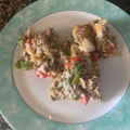 El cooksnap de Laura cuando hizo Revuelto de verduras y carne picada con salsa de soja.