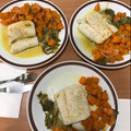 El cooksnap de conchi cuando hizo Papillote de bacalao con calabaza.