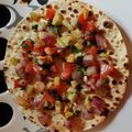 Deval maulik trivedi's cooksnap of when they made મસાલા પાપડ (Masala Papad Recipe In Gujarati).