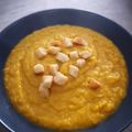 El cooksnap de Carolina Rodriguez Campello cuando hizo Crema de calabaza, zanahoria y jengibre.