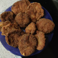 El cooksnap de monica cuando hizo Nugget de pollo y queso(en Thermomix).