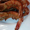 El cooksnap de Pilar Vaca Lázaro cuando hizo Gambas tostadas con aliño de aceite con ajos y perejil.