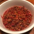 El cooksnap de Juan Fco cuando hizo Lentejas exquisitas.