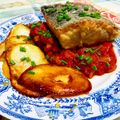 El cooksnap de Noemí cuando hizo Bacalao con tomate.
