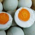 Cooksnap dari Asharina J untuk resep Telur Asin Bawang Putih Home Made #Dandelion