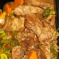 El cooksnap de Angelica Lazo cuando hizo Comida china (Carne de res con brócoli).