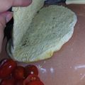 El cooksnap de Camila Belén 🇺🇾 cuando hizo Pan pita sin levadura (en sartén) con albóndigas de lentejas.