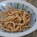 El cooksnap de Eli 👩‍🍳 cuando hizo Fideos o pasta Integral.