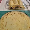 El cooksnap de Paula Gaffoglio cuando hizo Masa panqueques para canelones.