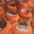 El cooksnap de Carla Zivillica Molina cuando hizo Cupcakes con buttercream de colores.