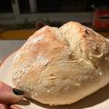 El cooksnap de Ale Navas cuando hizo Pan casero.