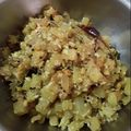 Manjula Sivakumar's cooksnap of when they made வாழைத்தண்டு பொரியல் (plantain pith poriyal).