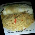 Salwise's Kitchen 's cooksnap of when they made Indomie with ketchup.