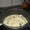 El cooksnap de Nora cuando hizo Pollo y EspinaCas a la Crema🍗🍗🍗.