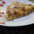 El cooksnap de Desiree Bello Brito cuando hizo Crumble de manzana.