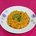 El cooksnap de Marieta R. Ch cuando hizo Risotto de sobrasada y Flor de Esgueva.