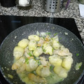El cooksnap de Karmele Martínez Salas cuando hizo Alcachofas con navajuelas en salsa verde.