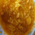 El cooksnap de Leona con rastas cuando hizo Potaje de judías blancas.