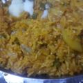 Vasu singh का कुकस्नैप जब उन्होंने मटर पुलाव(matar pulao recipe in hindi) बनाया था।
