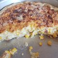 El cooksnap de Karina Bergel cuando hizo Tarta de choclo.