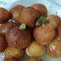 Cooksnap dari Rosalina untuk resep *Gulab Jamun* (Manisan india)