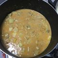 El cooksnap de Mario Lara cuando hizo Guatita ecuatoriana.
