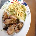 El cooksnap de María Perez cuando hizo Libritos con berenjenas.