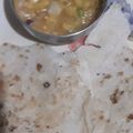Avanya का कुकस्नैप जब उन्होंने छोले कुलचे (chole kulche recipe in Hindi) बनाया था।