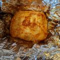 vamshi vutla's cooksnap of when they made Baked Halloumi.
