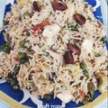 pinky makhija का कुकस्नैप जब उन्होंने सोया चंक फ्राइड राइस (soya chunk fried rice recipe in Hindi) बनाया था।